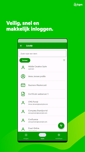 KPN Password Manager Screenshot 1
