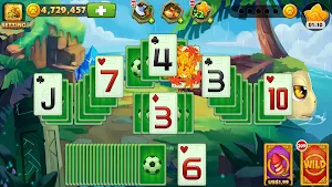 Island Solitaire Tripeaks - Free Card Game Screenshot 1