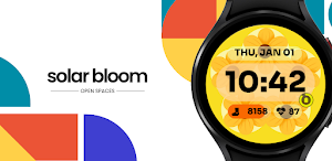 Solar Bloom Watch Face Screenshot 0