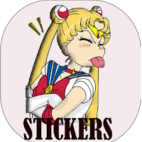 Stiker Sailor Moon stickers