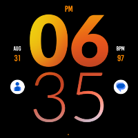 Great Orange Watch Face