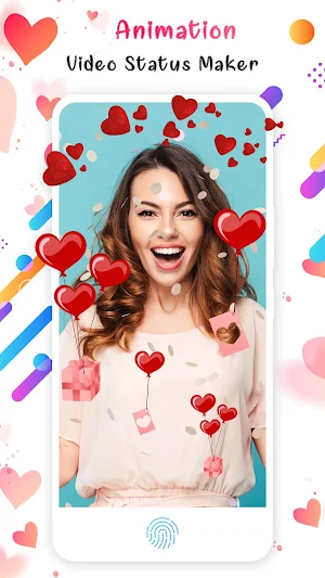 Heart Photo Effect Video Maker with Music Screenshot 2