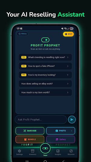 Profit Prophet: Reselling AI Screenshot 0