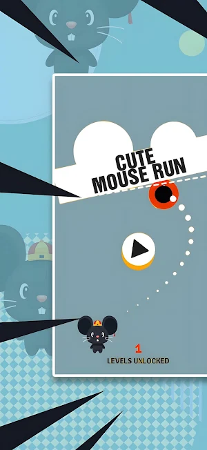 Cute Mouse Run Screenshot 0