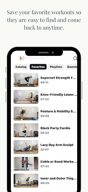 Fitness Momness Screenshot 3