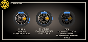 [69D] Magic Road 2  watch face Screenshot 3