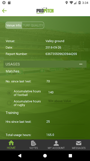 Propitch Grounds Manager Screenshot 1