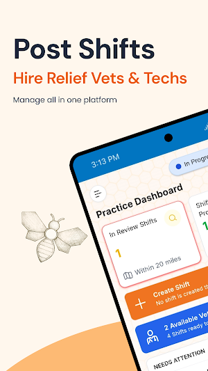 veePractice: Relief Staffing Screenshot 0