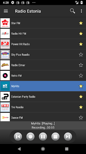 Radio Estonia : Online Estonian radios Screenshot 3