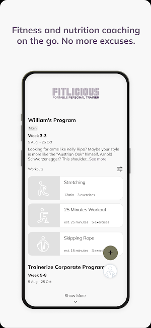 Fitlicious PPT Screenshot 2