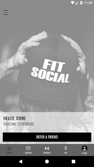 FIT SOCIAL STUDIO Screenshot 1
