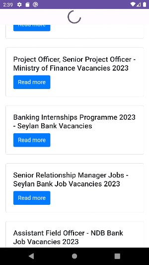 Job Vacancies - Onlinejobs.lk Screenshot 1