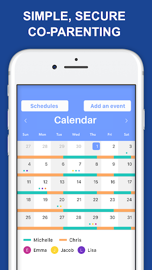 WeParent: CoParenting. Simple. Screenshot 1