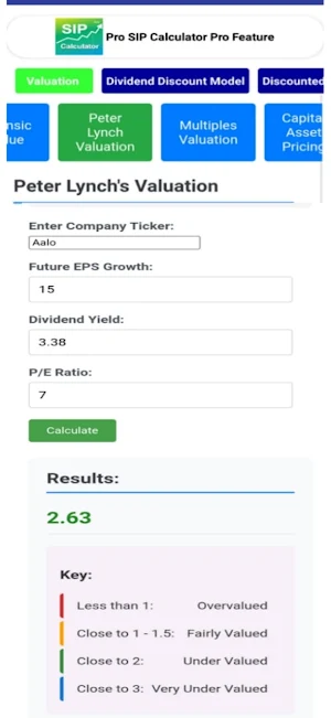 Pro SIP Calculator Screenshot 3