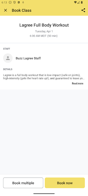 Buzz Lagree Screenshot 2