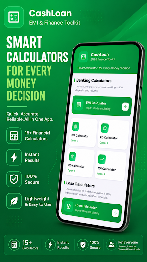 CashLoan – EMI Loan Calculator Screenshot 2