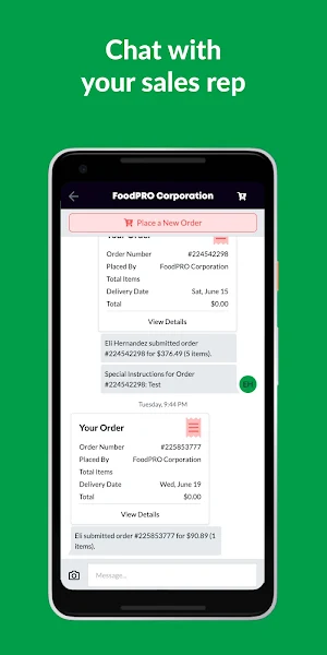 FoodPro Corporation Screenshot 3