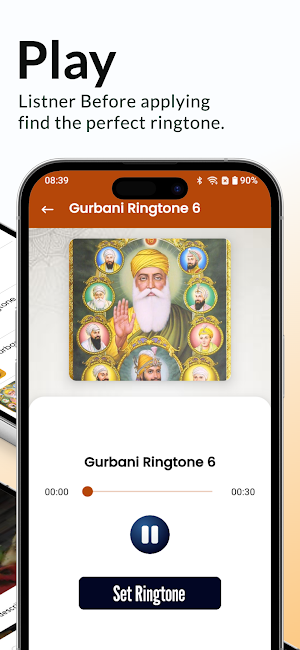 Gurbani Ringtone - ਸਬਦ Screenshot 2