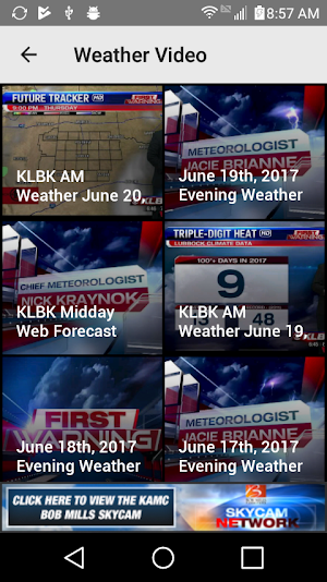 KLBK First Warning Weather Screenshot 3