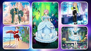 Anime DressUp Princess Fashion Screenshot 3
