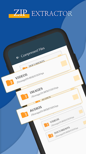 Zip File Reader - Extractor Screenshot 2