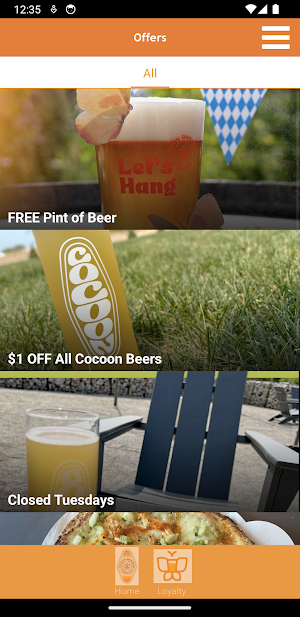 Cocoon Brewing Screenshot 2