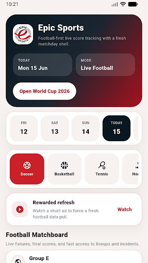 Epic Sports Screenshot 1