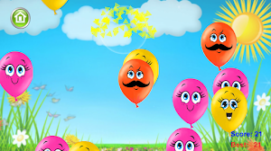 Balloon pop - game for kids. Free! Screenshot 1