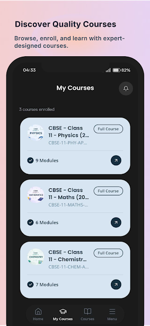 Ekkagra: Learner App Screenshot 1