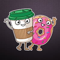 Стикеры с кофе WAStickerApps