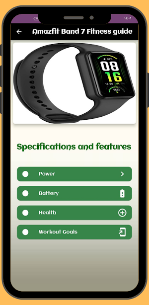 Amazfit Band 7 Fitness guide Screenshot 0