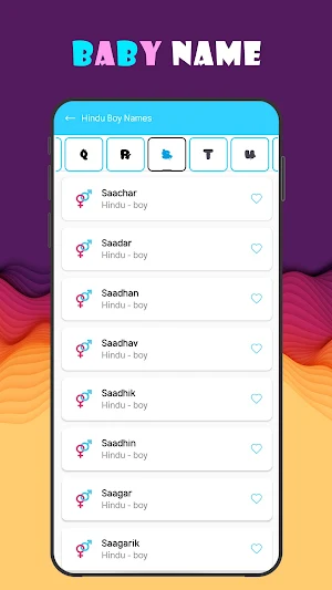 Modern Baby Name With Meaning Screenshot 3