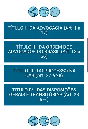 Estatuto da Advocacia Screenshot 1