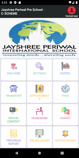 Jayshree Periwal Int PreSchool Screenshot 1