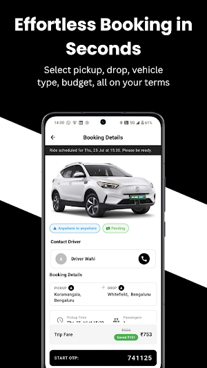 2xCabs – Book Premium Taxis Screenshot 1