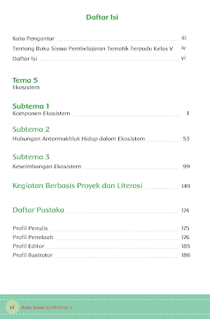 Buku Kelas 5 Tema 5 K13 Screenshot 1