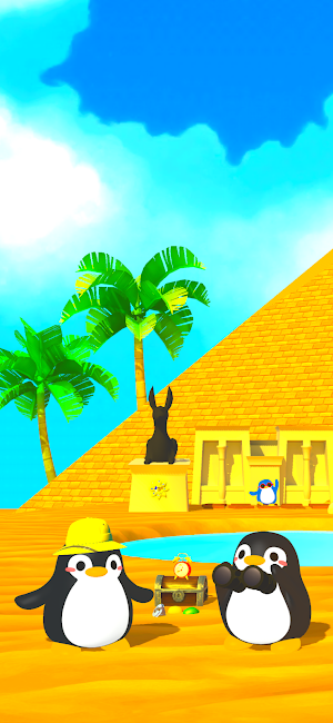 脱出ゲーム　ペンギンくんとシロクマのピラミッドのお宝 Screenshot 0