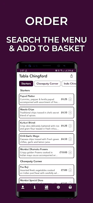 Tabla Chingford Screenshot 1