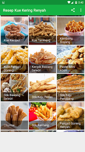 Resep Kue Kering Renyah Screenshot 3