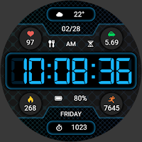 ZWatch Blue Diamond Texture