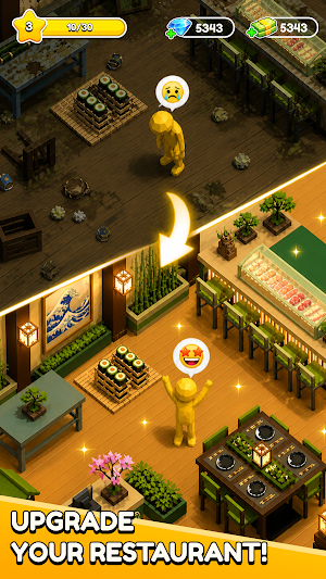 Sushi Please : Idle Restaurant Screenshot 1