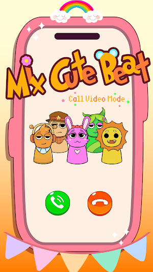 Mix Cute Beat: Call Video Mode Screenshot 1