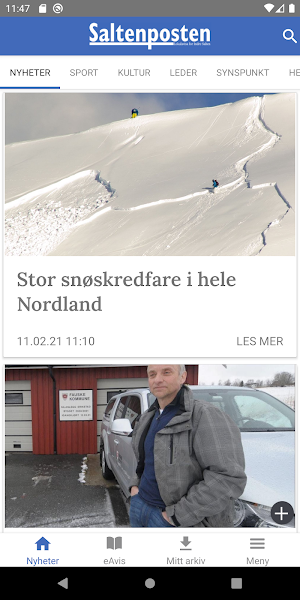 Saltenposten Screenshot 0