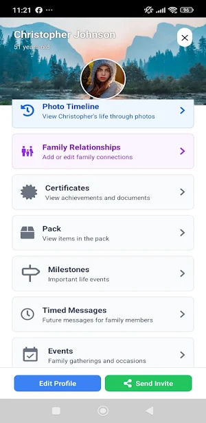 Family Tree Trunk Screenshot 2