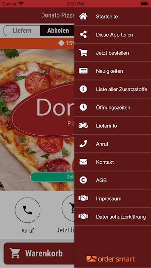 DONATO Pizza Screenshot 2