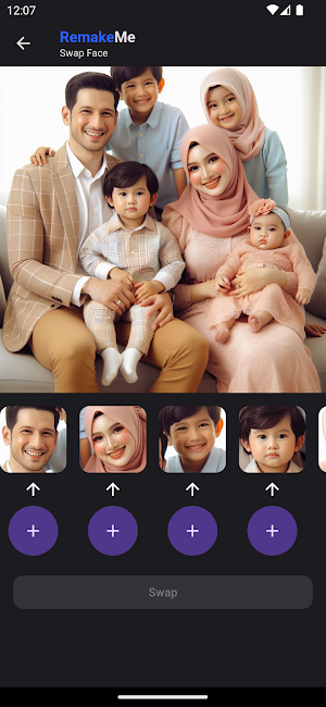 RemakeMe : AI Face Swap Editor Screenshot 2