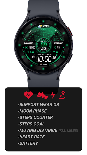 SamWatch Nova Glow Screenshot 1