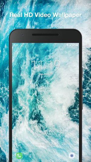 Ocean Waves HD Live Wallpaper Screenshot 2