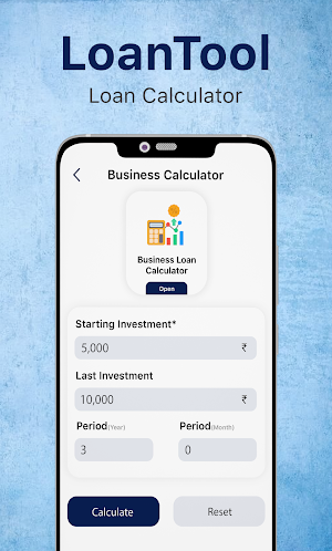 LoanTool : EMI Loan Calculator Screenshot 2