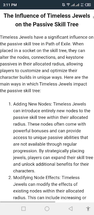 POE Timeless Jewel Calculator Screenshot 3